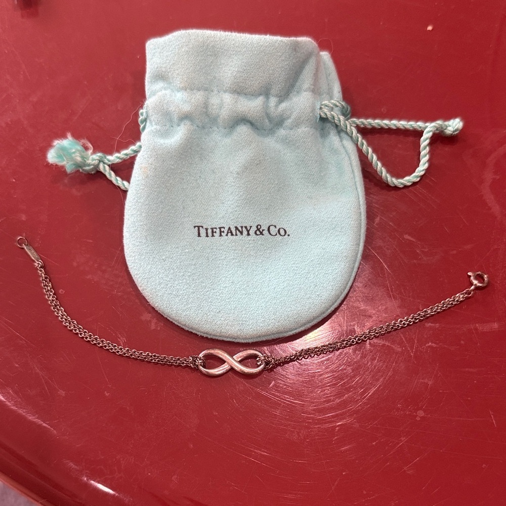 Tiffany & Co. Silver Infinity Chain Bracelet